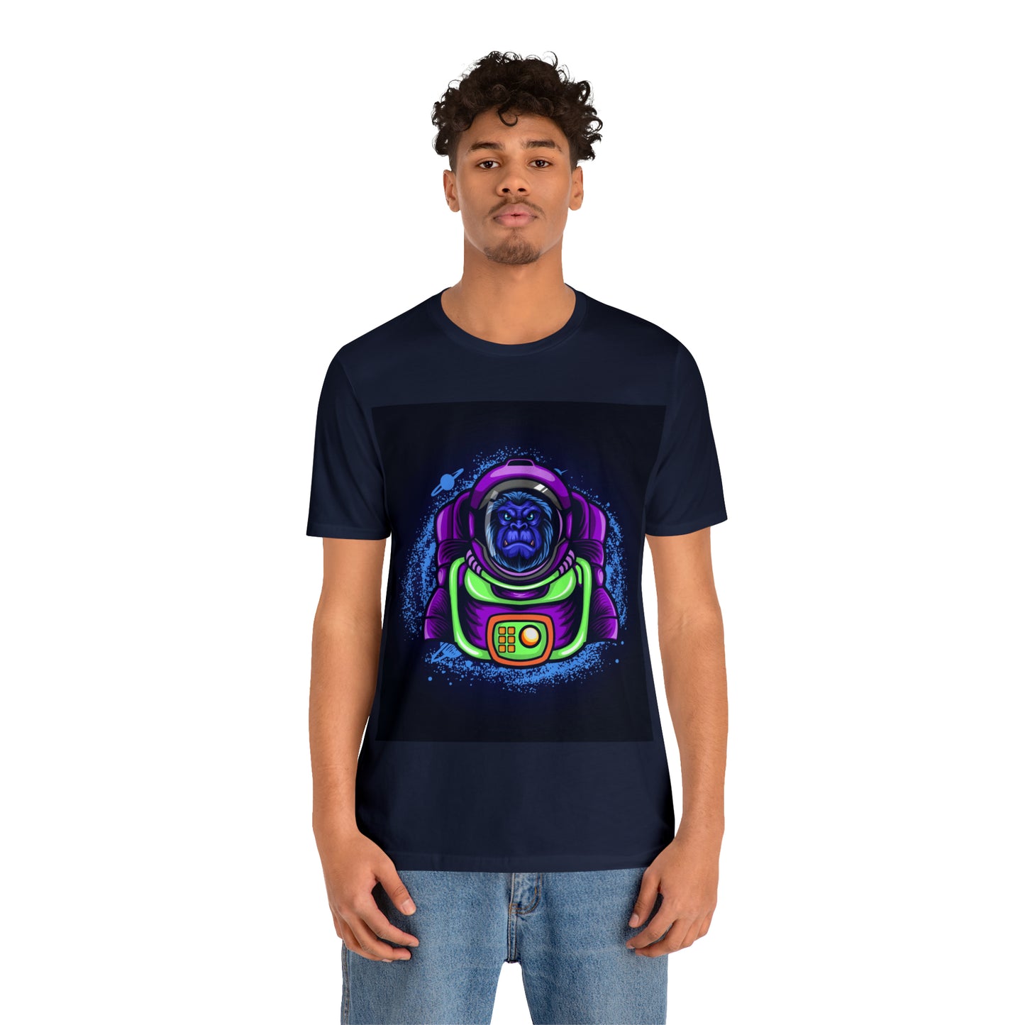 Space Ape, Unisex Jersey Short Sleeve Tee