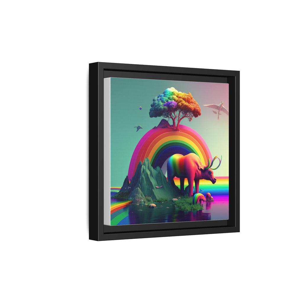 Sanctuary of Color, Art Print — Colorful Modern Wall Canvas