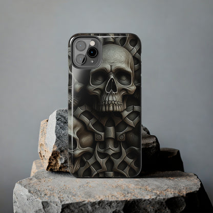 Metallic Chrome Skulls and classic Designed 19 Tough Phone Cases