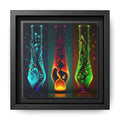 Three States of Flow, Art Print — Colorful Modern Wall Canvas