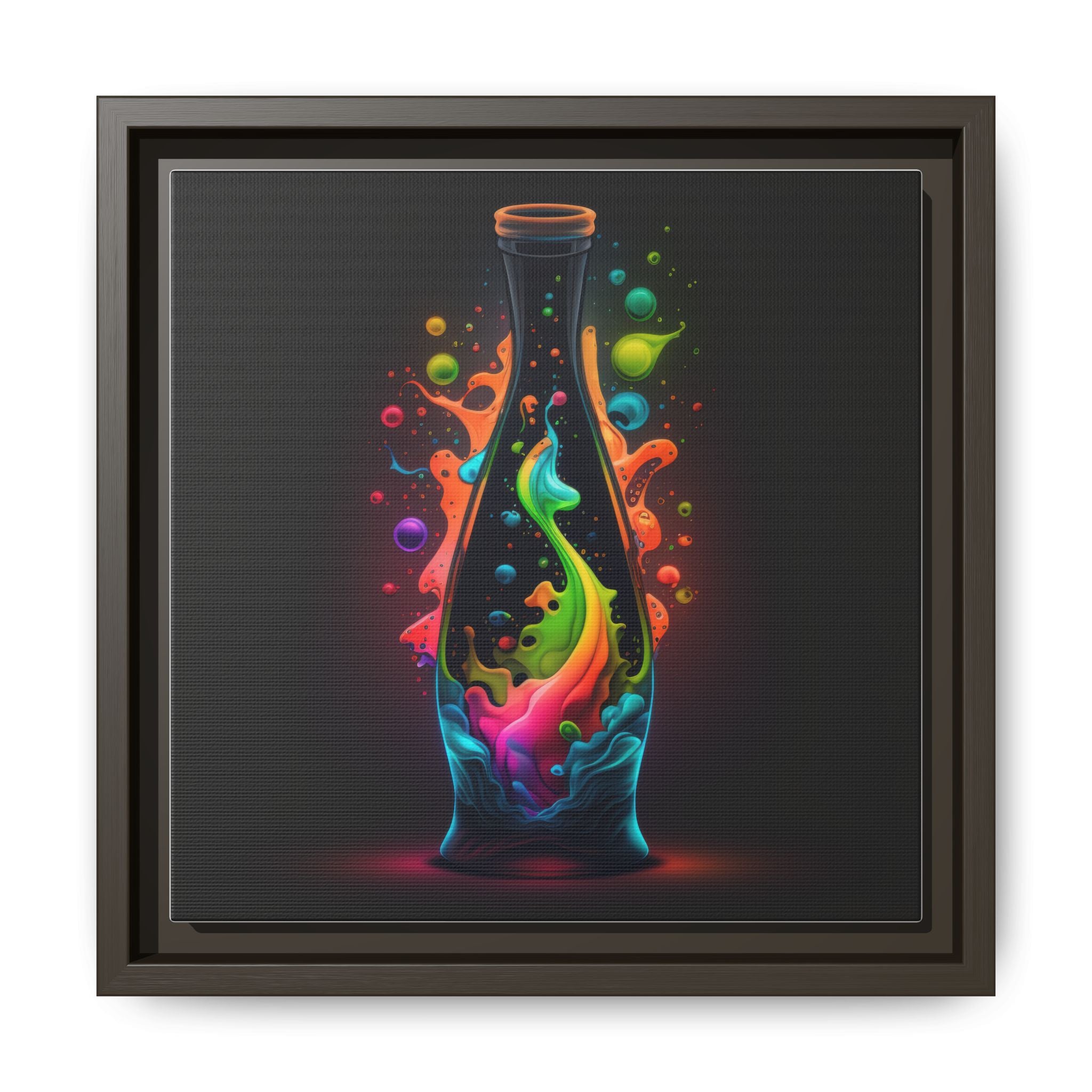 Chromatic Ascent, Art Print — Colorful Modern Wall Canvas