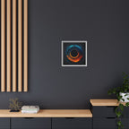 Molten Silence, Art Print — Colorful Modern Wall Canvas
