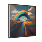 Road to Color, Art Print — Colorful Modern Wall Canvas