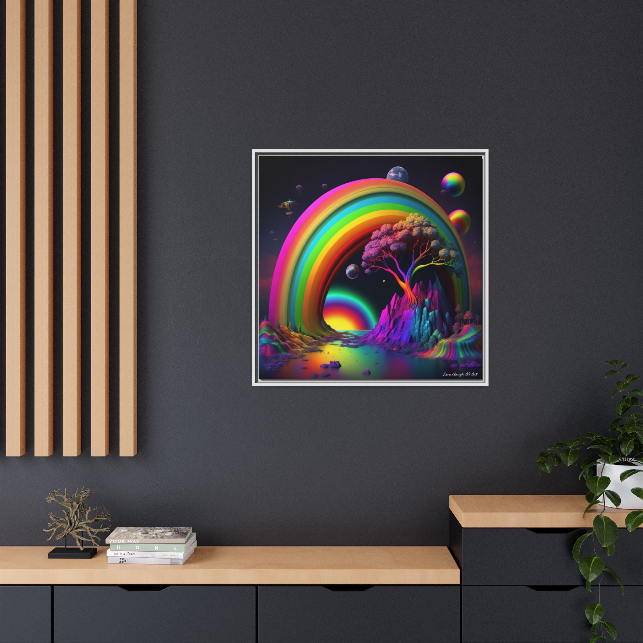 Arc of Infinite Wonder, Matte Canvas, Framed (Multi-color)