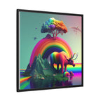 Sanctuary of Color, Art Print — Colorful Modern Wall Canvas