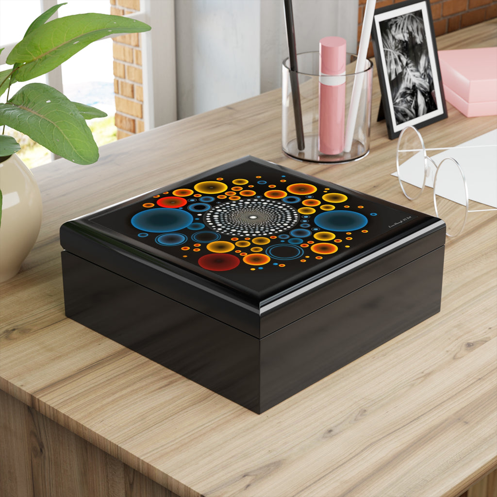 Harmonic Orbits,Jewelry- Stash -Collection Box