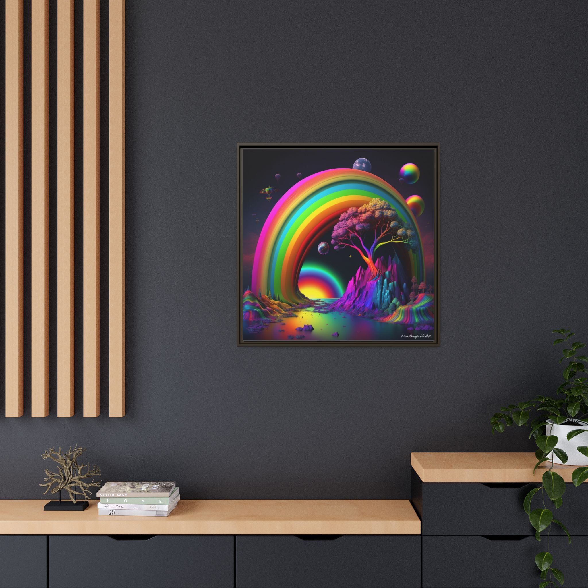 Arc of Infinite Wonder, Art Print — Colorful Modern Wall Canvas