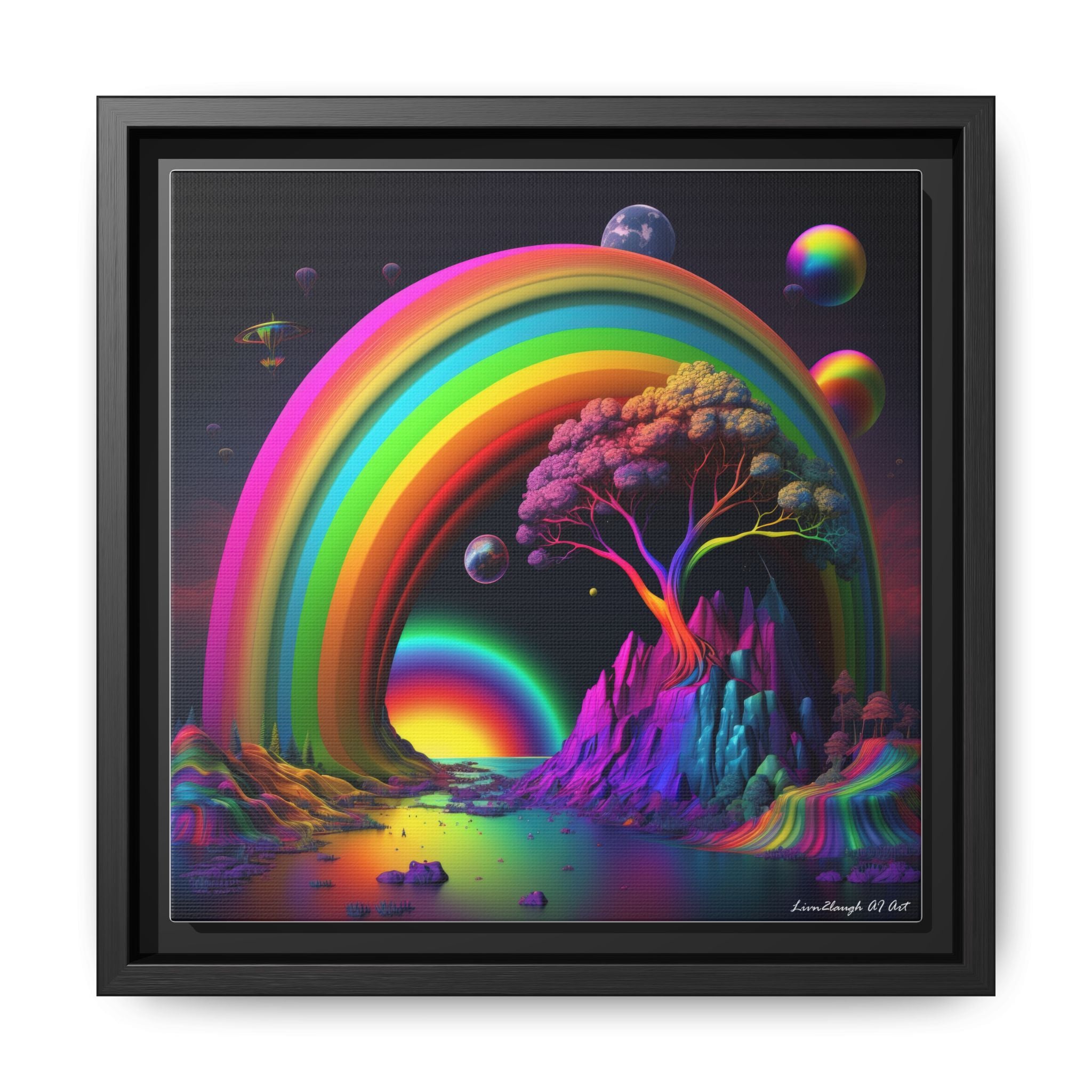 Arc of Infinite Wonder, Art Print — Colorful Modern Wall Canvas