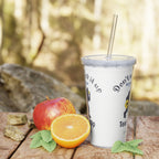 Big Foot Don't Suck It Up Buttercup, Go Tear It Up Plastic Tumbler with Straw