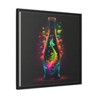 Chromatic Ascent, Art Print — Colorful Modern Wall Canvas