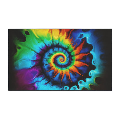 Bold And Beautiful Tie Dye Style One Heavy Duty Floor Mat