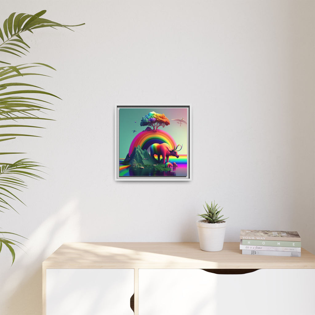 Sanctuary of Color, Art Print — Colorful Modern Wall Canvas