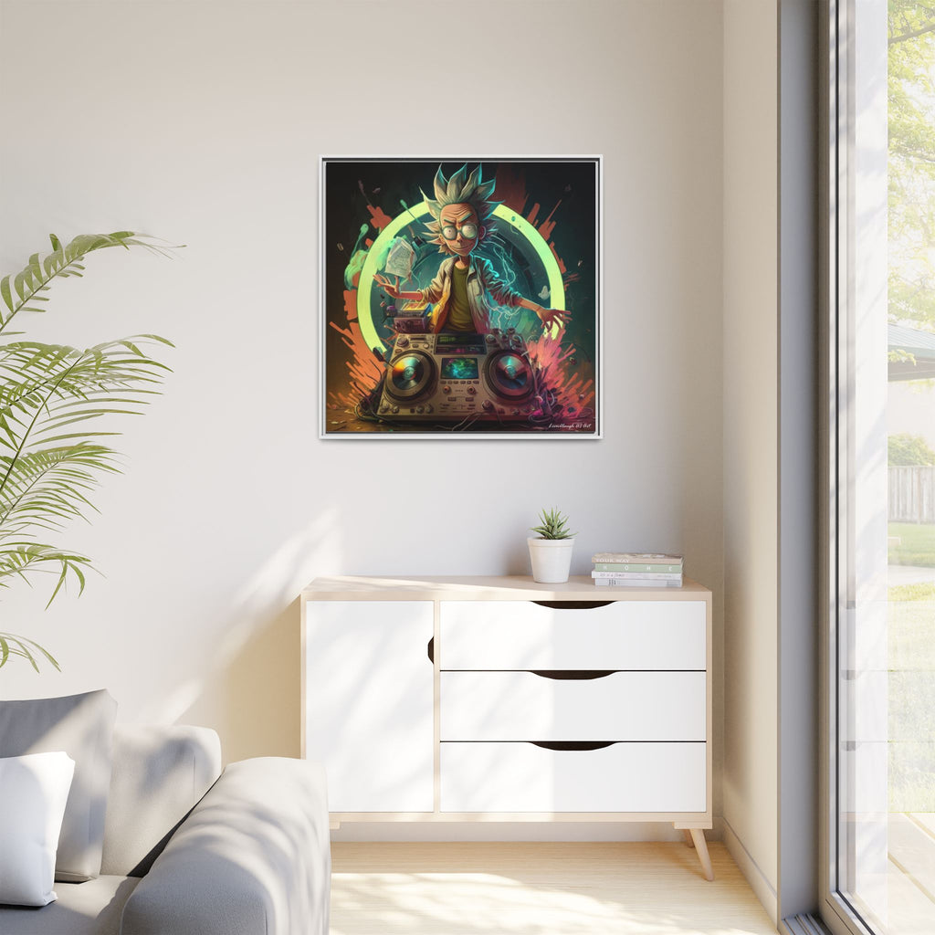 Frequency of Genius, Art Print — Colorful Modern Wall Canvas