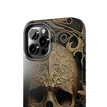 Metallic Chrome Skulls and classic Designed 5 Phone Cases