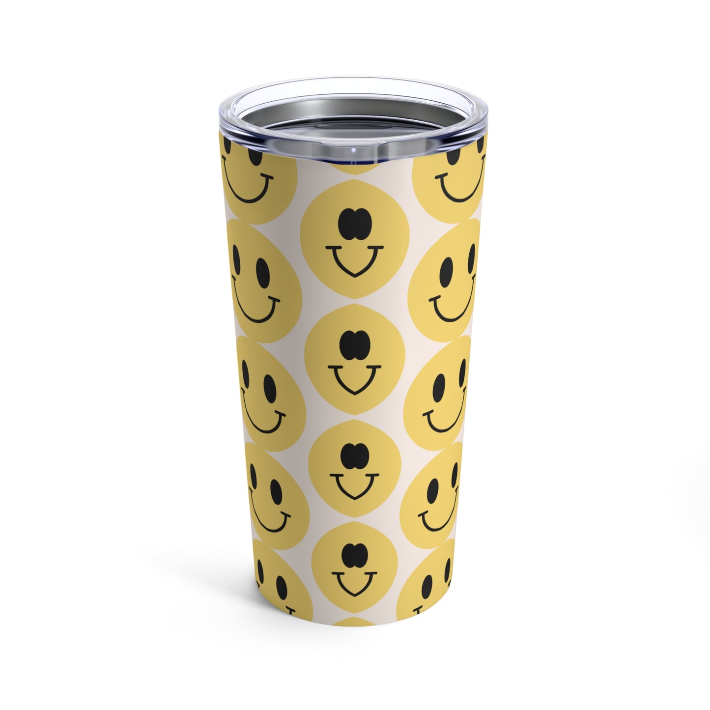 Happy Yellow Faces By SimiswimStudiosTumbler 20oz