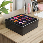 Gorgeous Colorful Mushrooms Jewelry Box