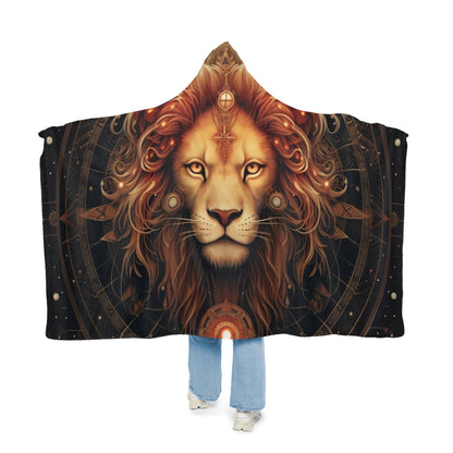 Leo The Lion Black Snuggle Blanket
