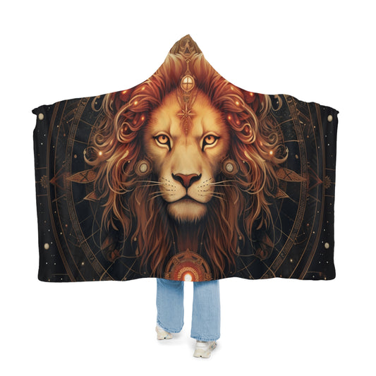 Leo The Lion Black Snuggle Blanket