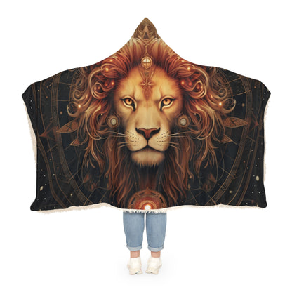 Leo The Lion Black Snuggle Blanket