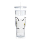 Alien, Don't Suck It Up Buttercup, Go Fuck It Up Plastic Tumbler with Straw