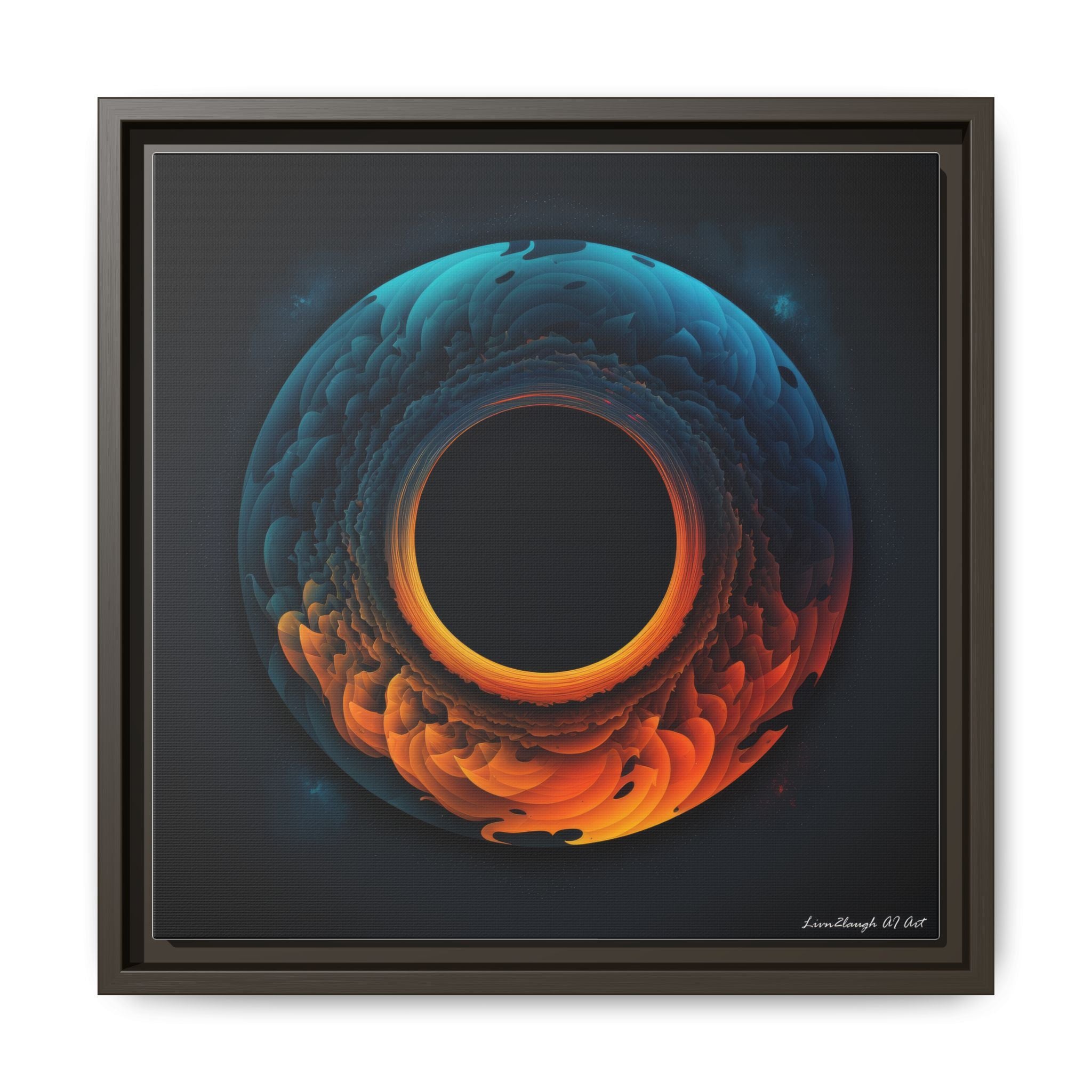 Molten Silence, Art Print — Colorful Modern Wall Canvas