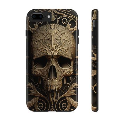 Metallic Chrome Skulls and classic Designed 5 Phone Cases