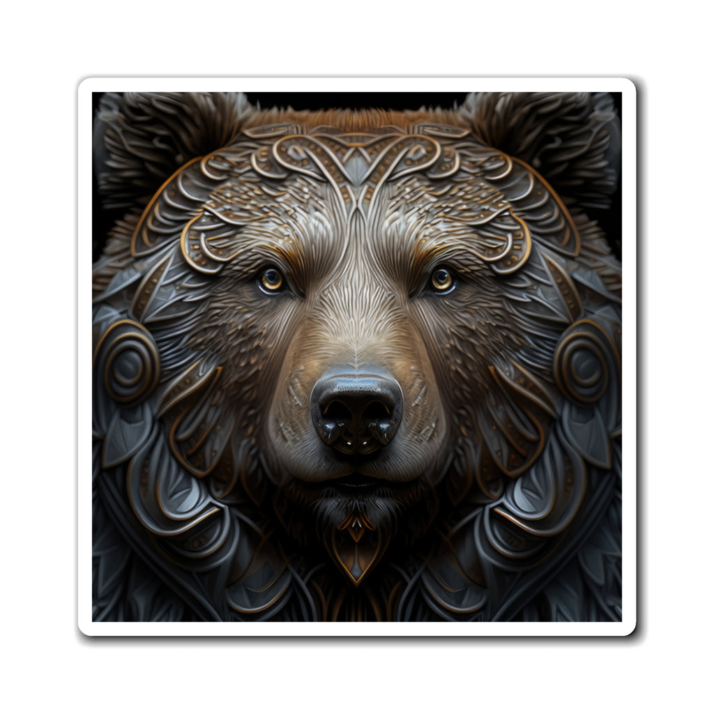 Magnificent Navajo Bear Style Twelve Magnets
