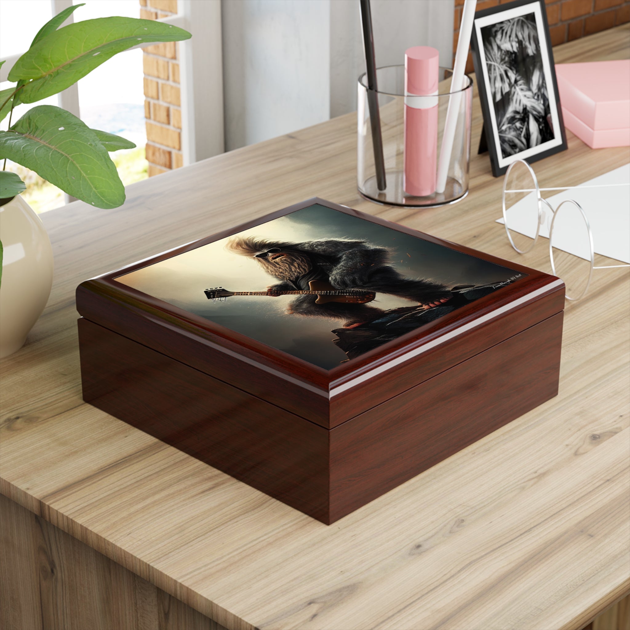 Rockin’ Sasquatch: The Legend of the Mountain Jam Jewelry- Stash -Collection Box