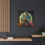 Frequency of Genius, Art Print — Colorful Modern Wall Canvas