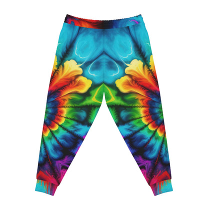 Bold And Beautiful Tie Dye Style Two, Athletic Joggers (AOP)