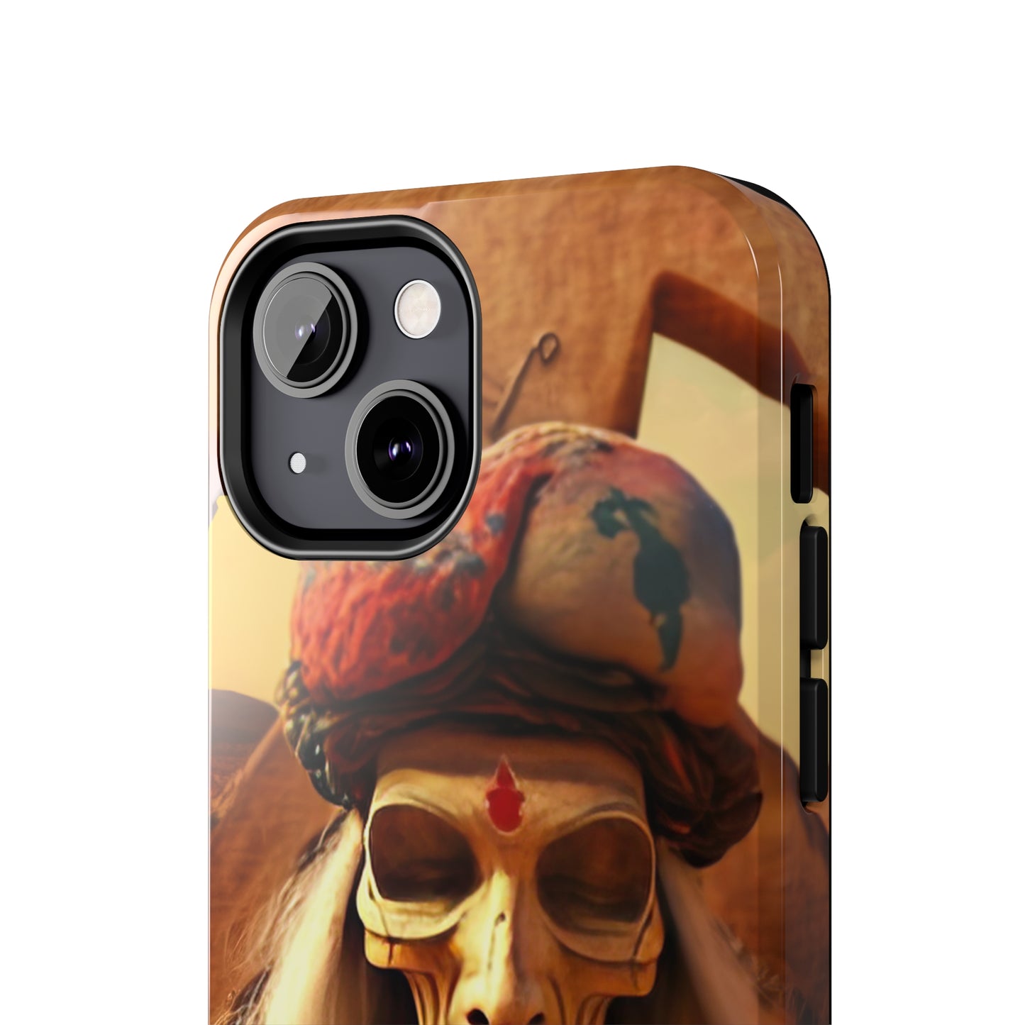 Wise Man In Dessert With Beard And Peace Sign Tough Phone Cases