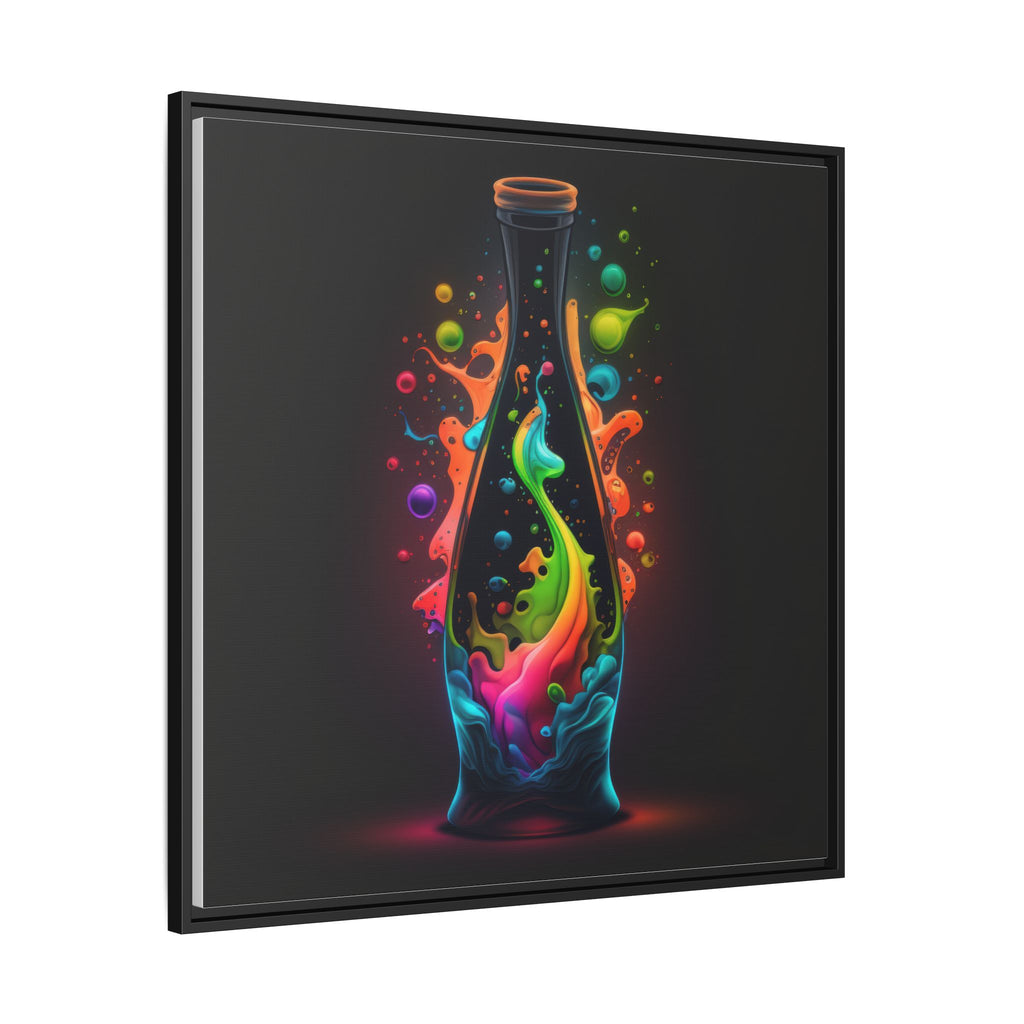 Chromatic Ascent, Art Print — Colorful Modern Wall Canvas