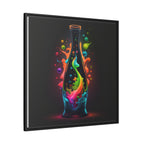 Chromatic Ascent, Art Print — Colorful Modern Wall Canvas
