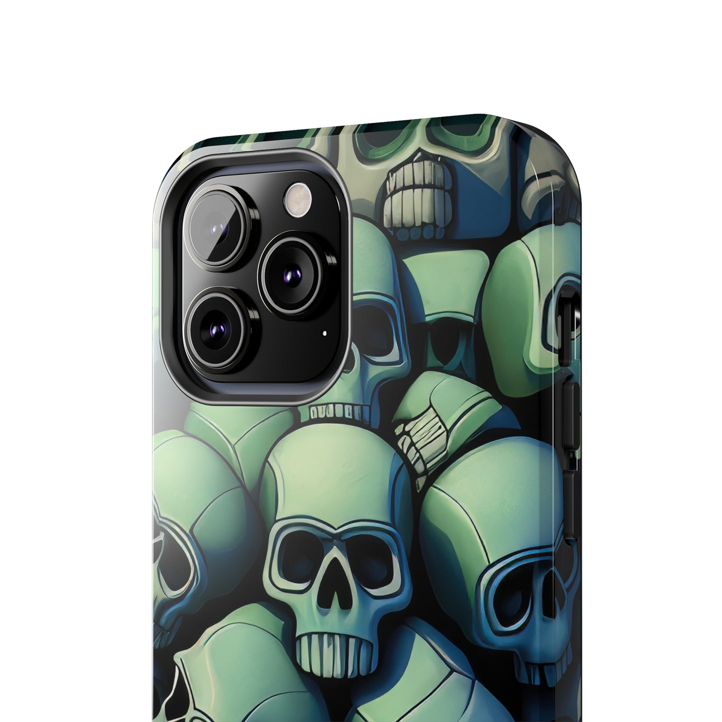 Metallic Chrome Skulls and classic Designed 10 Tough Phone Cases