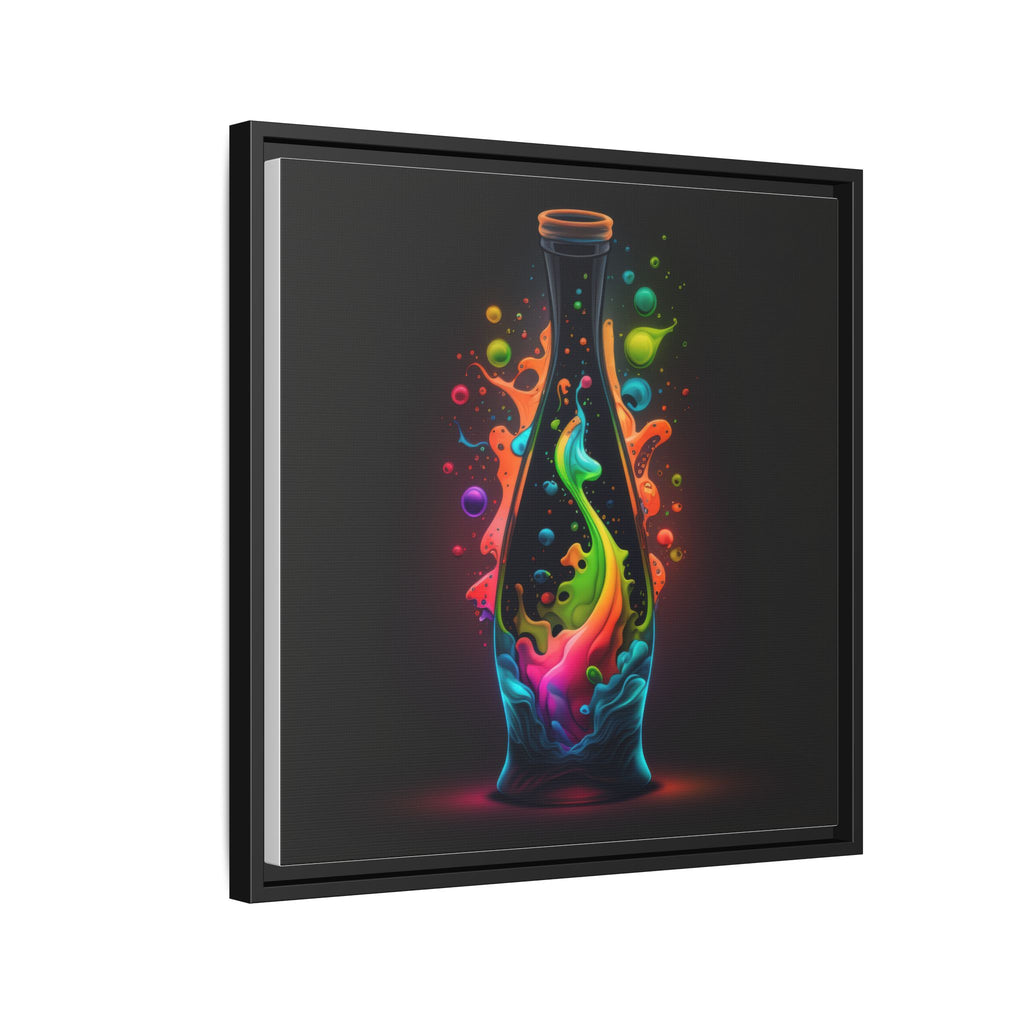 Chromatic Ascent, Art Print — Colorful Modern Wall Canvas