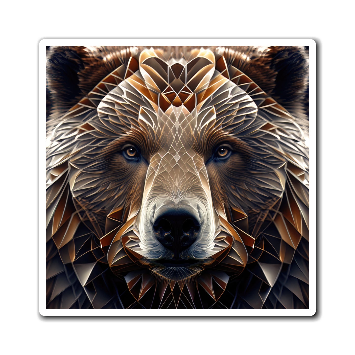 Magnificent Navajo Bear Style Six Magnets