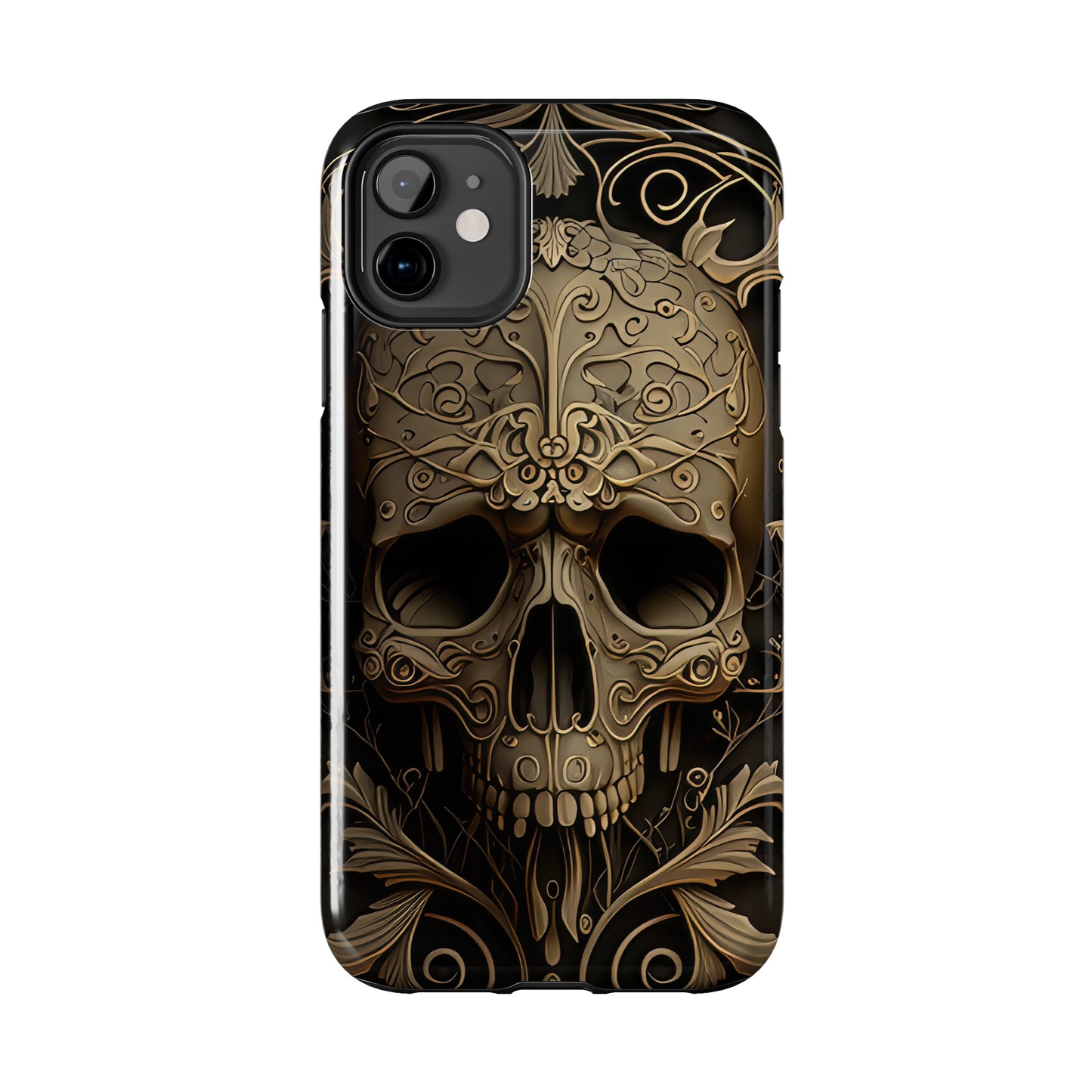 Metallic Chrome Skulls and classic Designed 5 Phone Cases