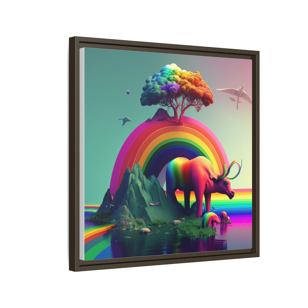 Sanctuary of Color, Art Print — Colorful Modern Wall Canvas