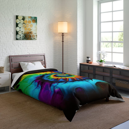 Bold And Beautiful Tie Dye Style One Comforter