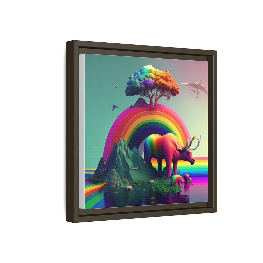 Sanctuary of Color, Art Print — Colorful Modern Wall Canvas