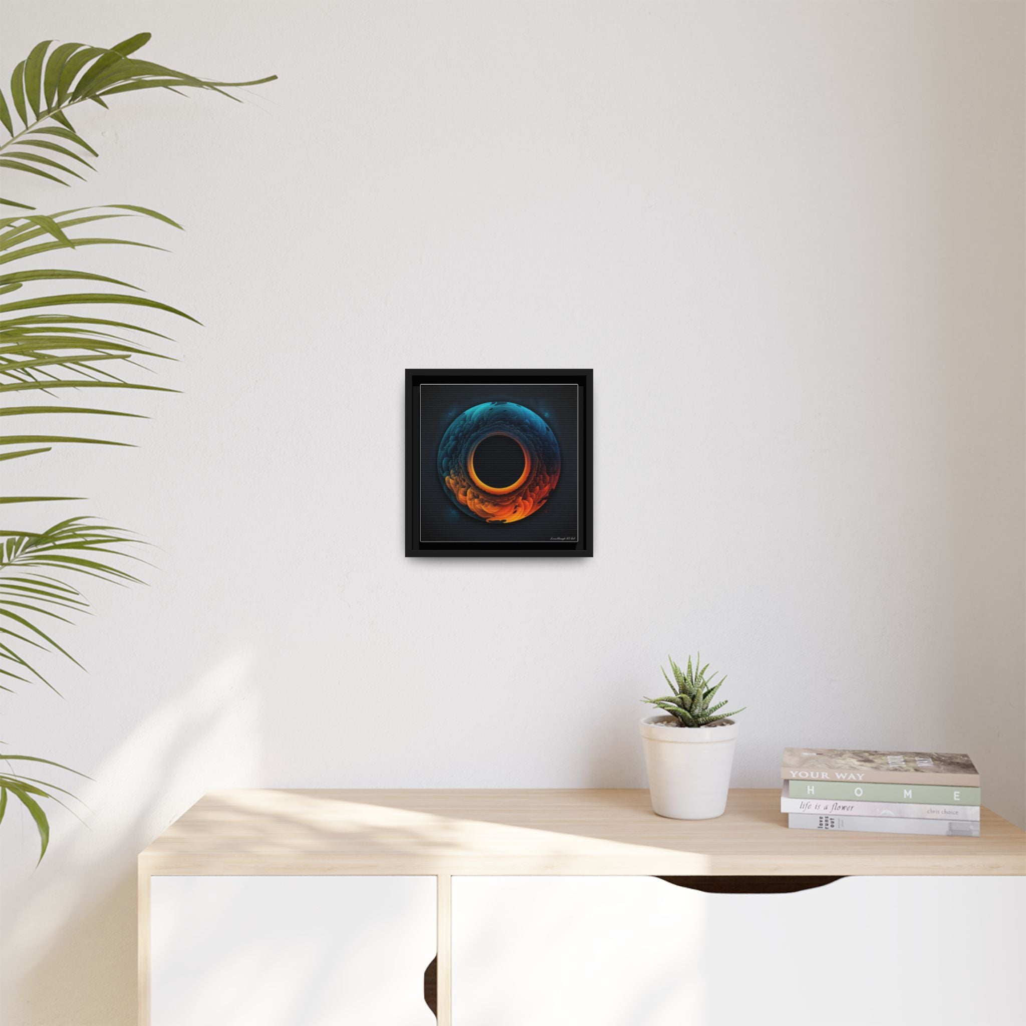 Molten Silence, Art Print — Colorful Modern Wall Canvas