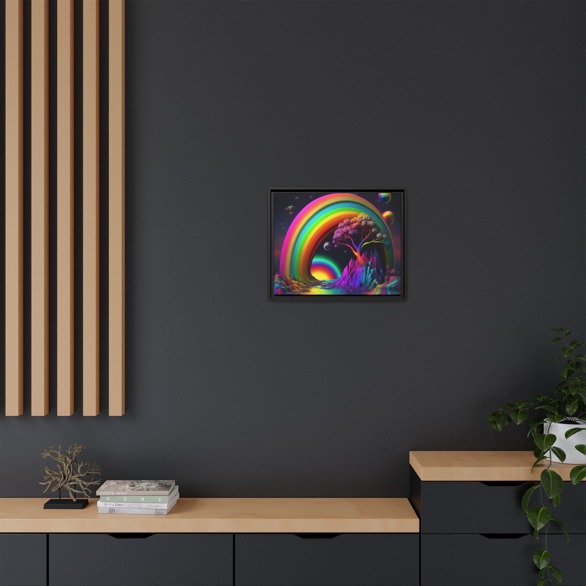 Arc of Infinite Wonder, Matte Canvas, Framed (Multi-color)