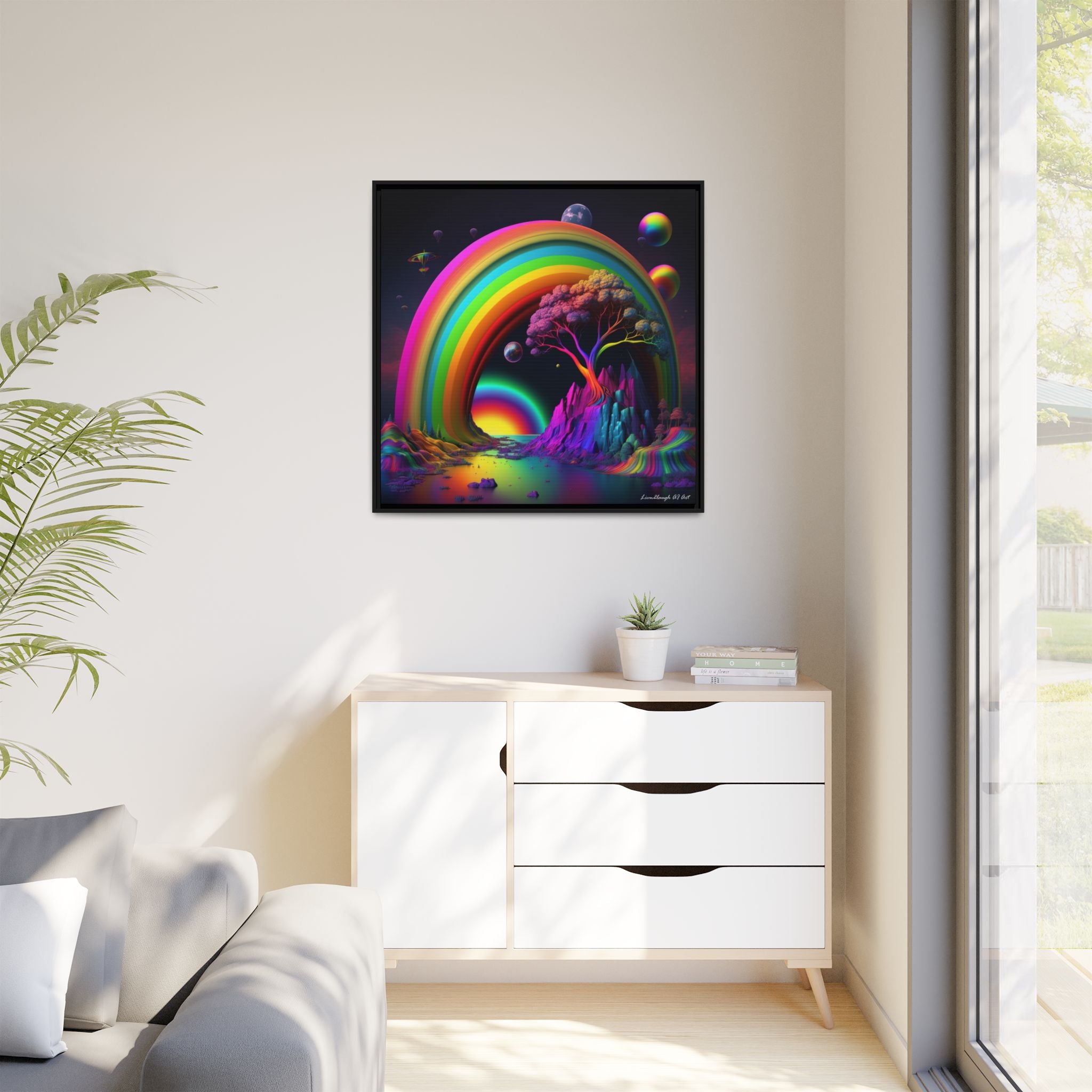 Arc of Infinite Wonder, Matte Canvas, Framed (Multi-color)