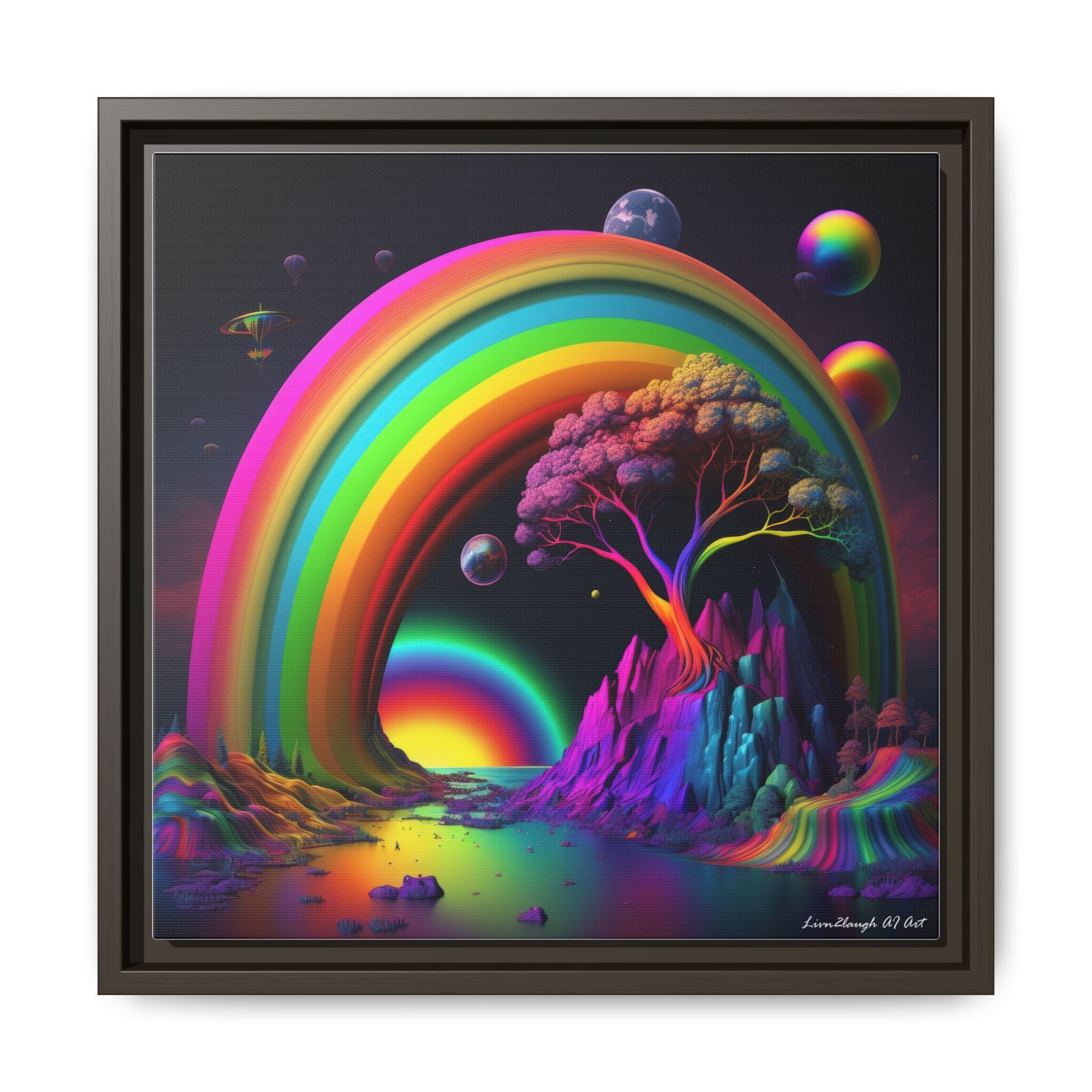 Arc of Infinite Wonder, Art Print — Colorful Modern Wall Canvas