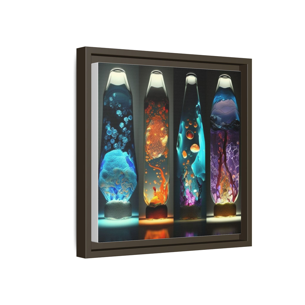 Elemental Currents, Art Print — Colorful Modern Wall Canvas