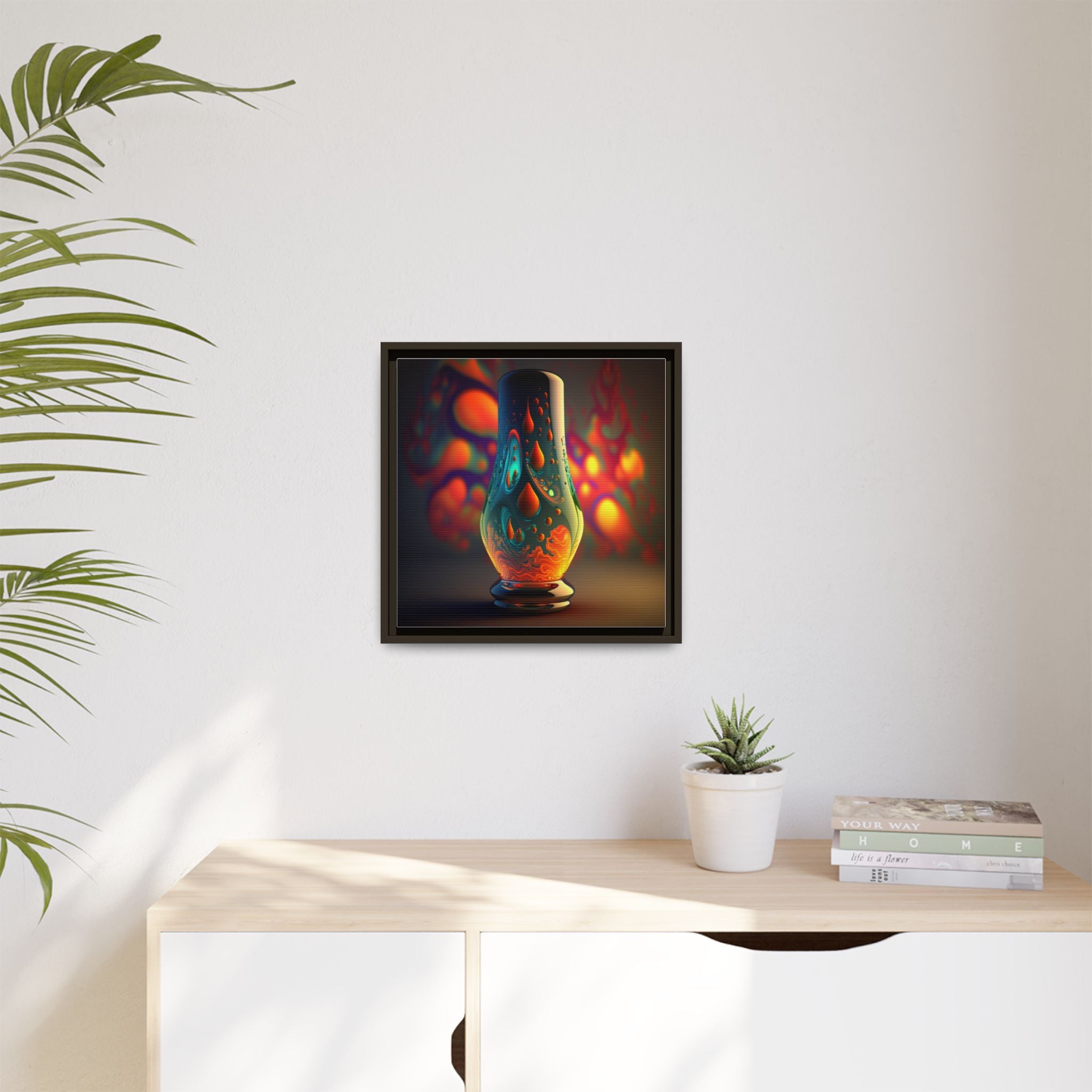 Molten Reverie, Art Print — Colorful Modern Wall Canvas