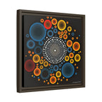 Harmonic Orbits, Matte Canvas, Framed (Multi-color)