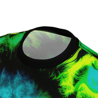 Bold And Beautiful Tie Dye Style Two Unisex Cut & Sew Tee (AOP)