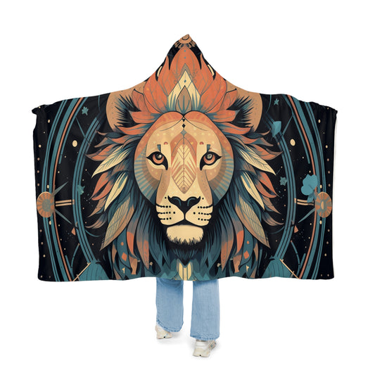 Leo The Lion Blue Snuggle Blanket