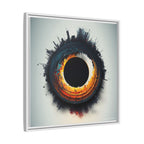 Eclipse of Industry, Art Print — Colorful Modern Wall Canvas
